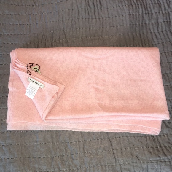 Accessories - NWT White+Warren Travel Wrap in Pink Mauve Heather